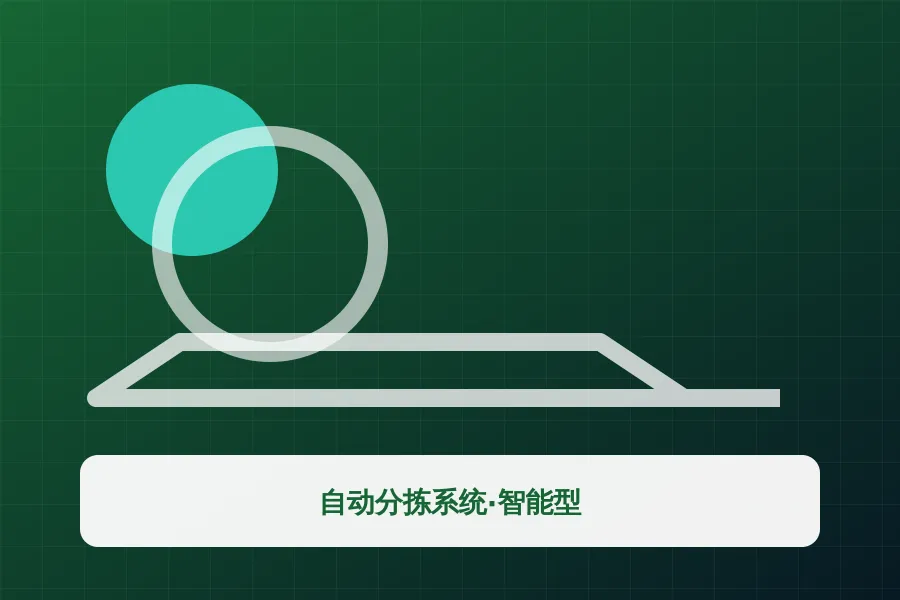 自动分拣系统·智能型应用示意图